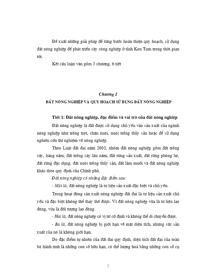 image for page Quy hoạch, sử dụng đất nông nghiệp để phát triển cây công nghiệp ở tỉnh Kon Tum