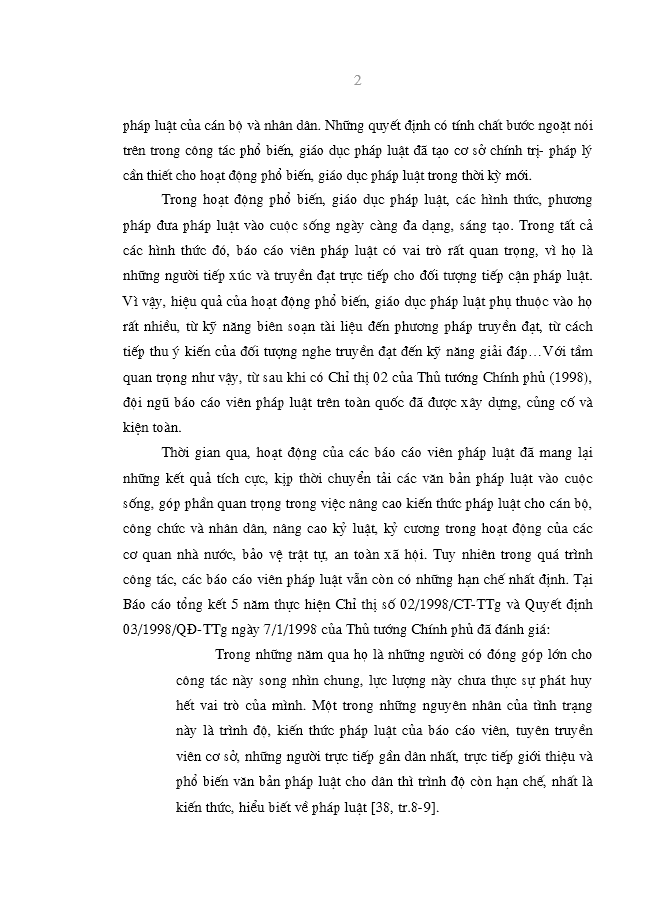 image for page Hoạt động giáo dục pháp luật của đội ngũ báo cáo viên pháp luật ở tỉnh Quảng Bình hiện nay