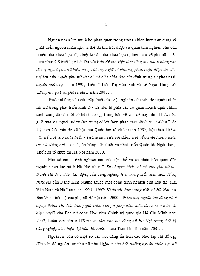 image for page Phát huy nguồn nhân lực nữ trong quá trình phát triển kinh tế - xã hội ở Hà Nội hiện nay