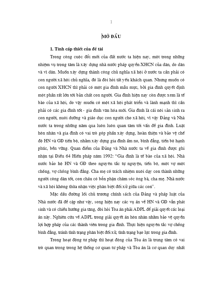 image for page Áp dụng pháp luật trong giải quyết án hôn nhân và gia đình của Tòa án nhân dân ở tỉnh Thái Nguyên
