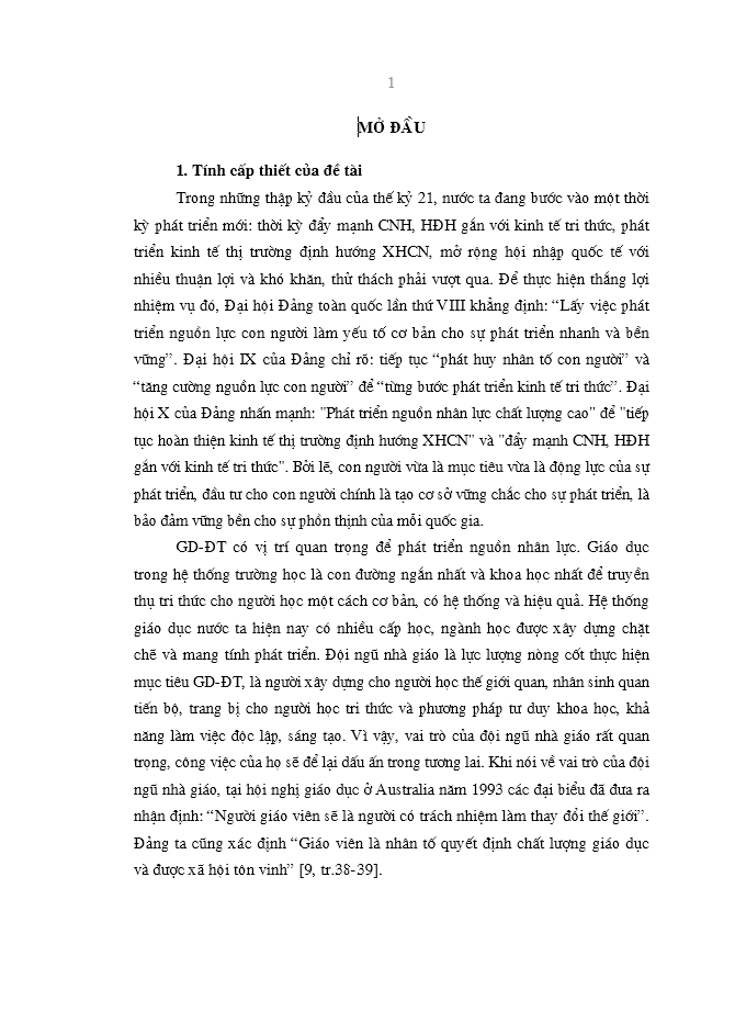 image for page Nâng cao vai trò của đội ngũ nhà giáo trong quá trình đào tạo nguồn nhân lực ở các trường trung học phổ thông  tỉnh Thái Bình hiện nay