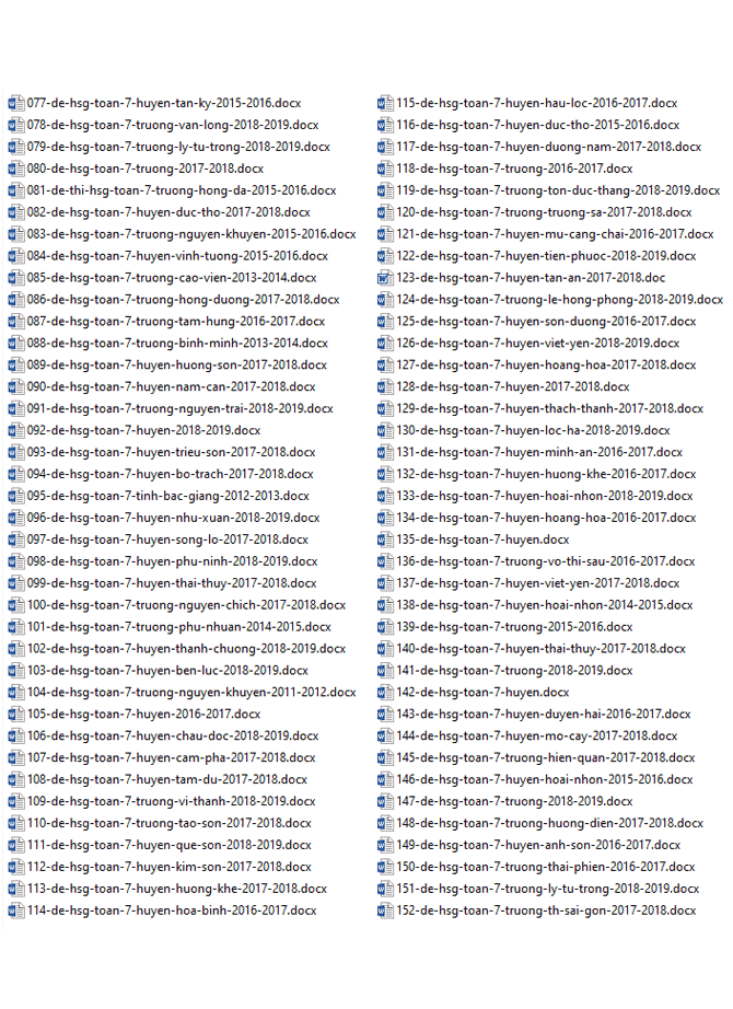 image for page Tổng hợp bộ đề thi học sinh giỏi toán 7 qua các năm