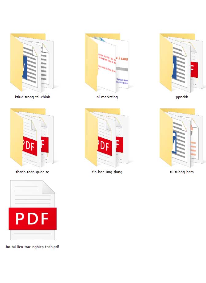 Tổng hợp bài giảng kinh tế lượng, marketting, tin học ứng dụng, thanh toán quốc tế