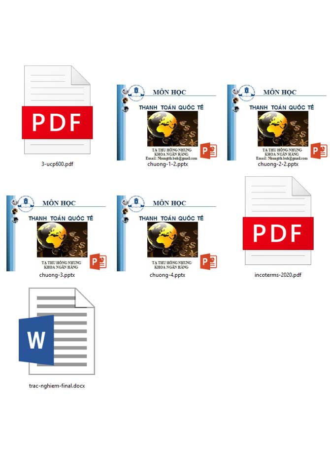 image for page Tổng hợp bài giảng kinh tế lượng, marketting, tin học ứng dụng, thanh toán quốc tế