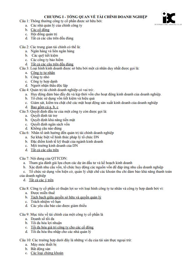 image for page Tổng hợp bài giảng kinh tế lượng, marketting, tin học ứng dụng, thanh toán quốc tế