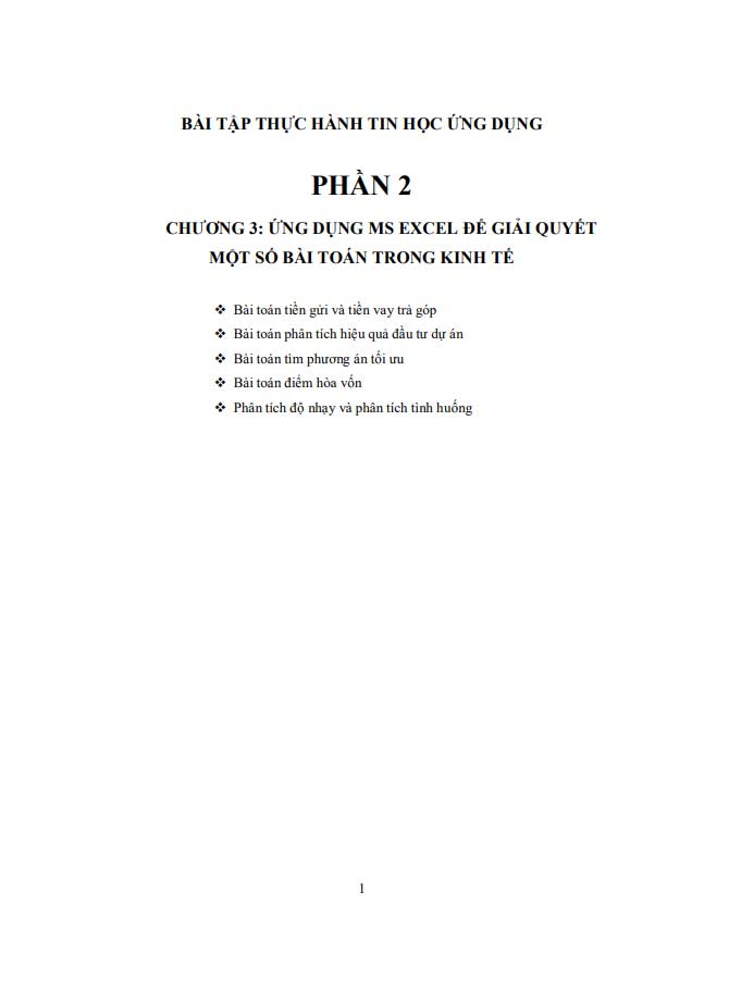 image for page Tổng hợp bài giảng kinh tế lượng, marketting, tin học ứng dụng, thanh toán quốc tế