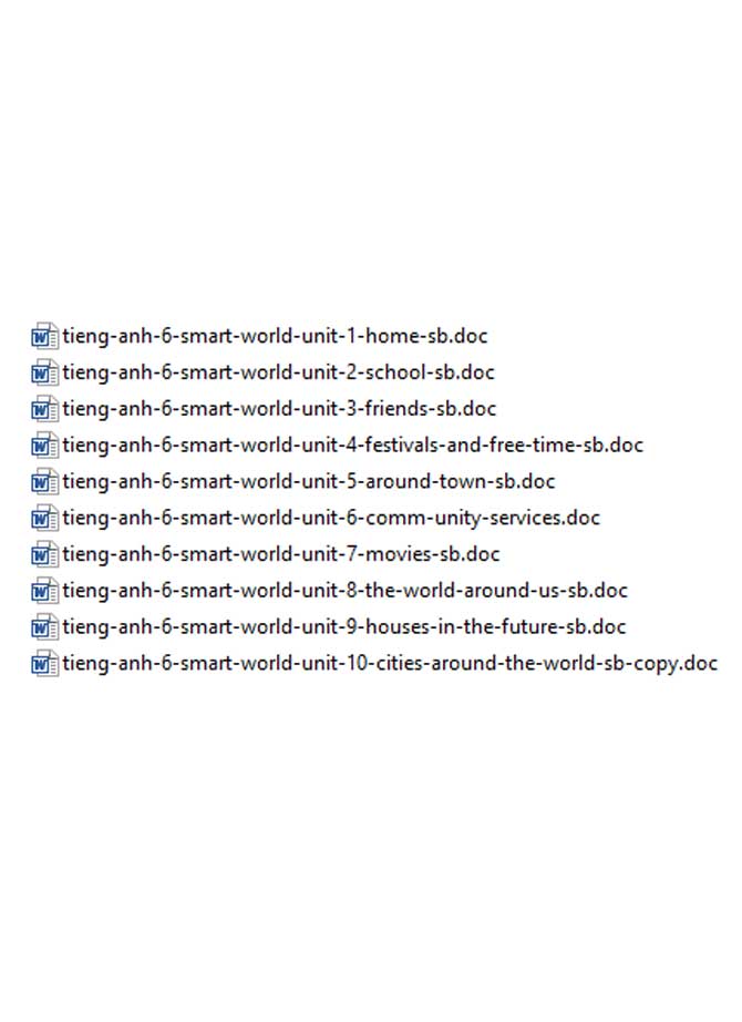 image for page Chuyên đề, slide và giáo án môn tiếng anh 6