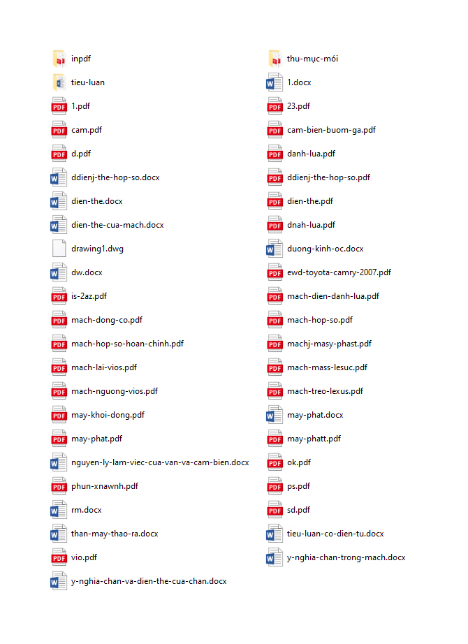 image for page Tài liệu về các bài cấu tạo ô tô