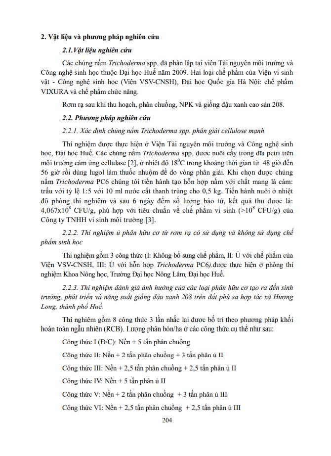 image for page Quá trình sản xuất phân bón vi sinh