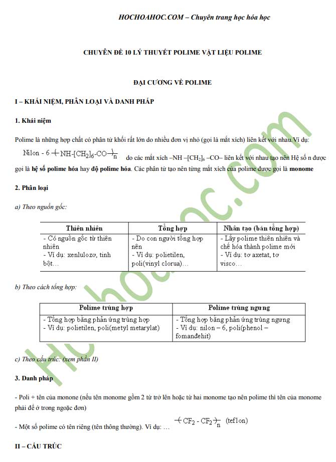 image for page Tài liệu và tổng hợp đề thi môn Hóa THPTQG