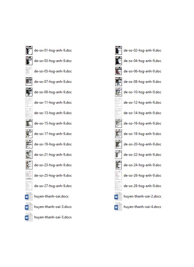 image for page Bộ đề thi học sinh giỏi tiếng anh lớp 9