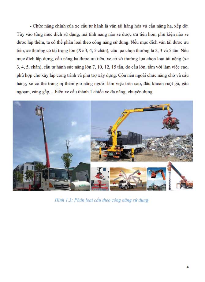 image for page Thiết kế xe tải gắn cẩu dựa trên xe cơ sở HINO