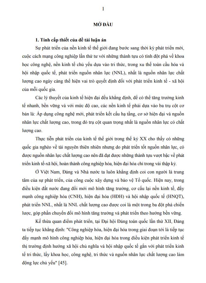 image for page Phát triển nguồn nhân lực chất lượng cao ngành công nghiệp của tỉnh Thanh Hoá