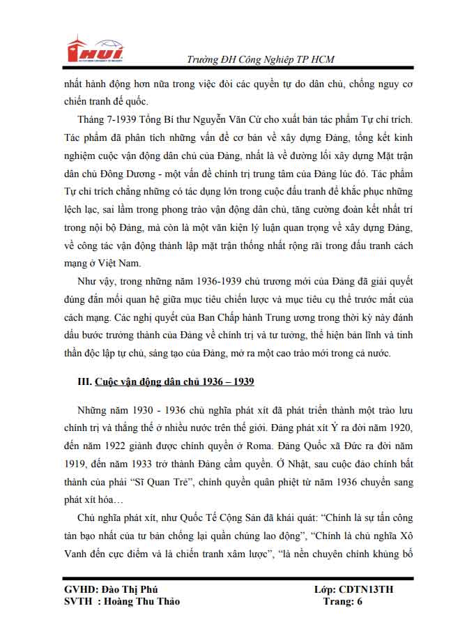 image for page Tìm hiểu chủ trương đấu tranh giành chính quyền của Đảng giai đoạn 1936 – 1939