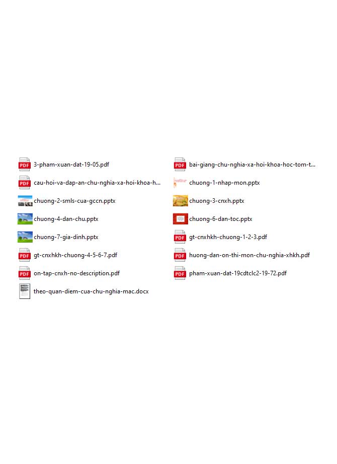 Bài giảng chủ nghĩa xã hội khoa học