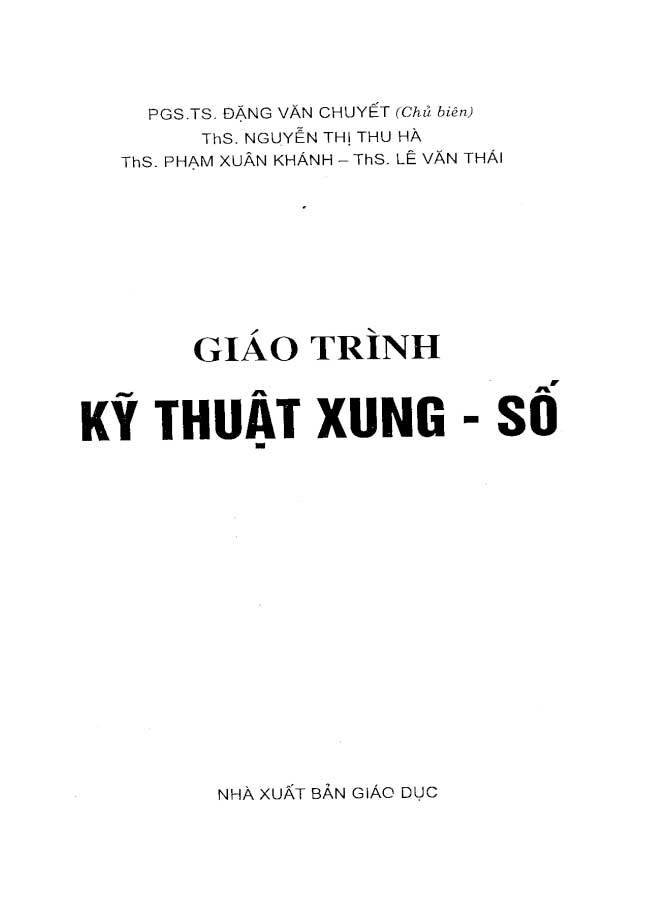 Bộ tài liệu kỹ thuật xung - số