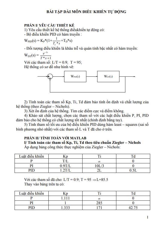 image for page Kỹ thuật điều khiển tự động