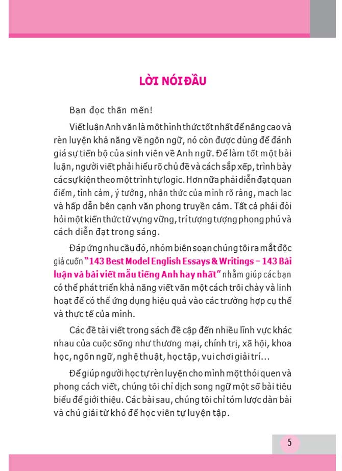 image for page 143 BÀI LUẬN VÀ BÀI VIẾT MẪU TIẾNG ANH HAY NHẤT