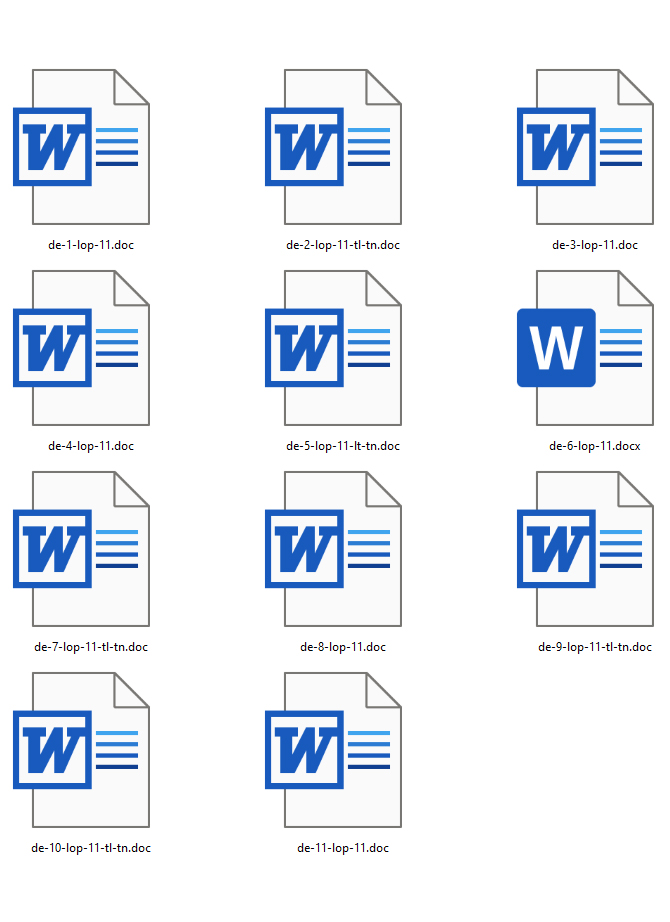 image for page Tổng hợp đề thi toán 11 