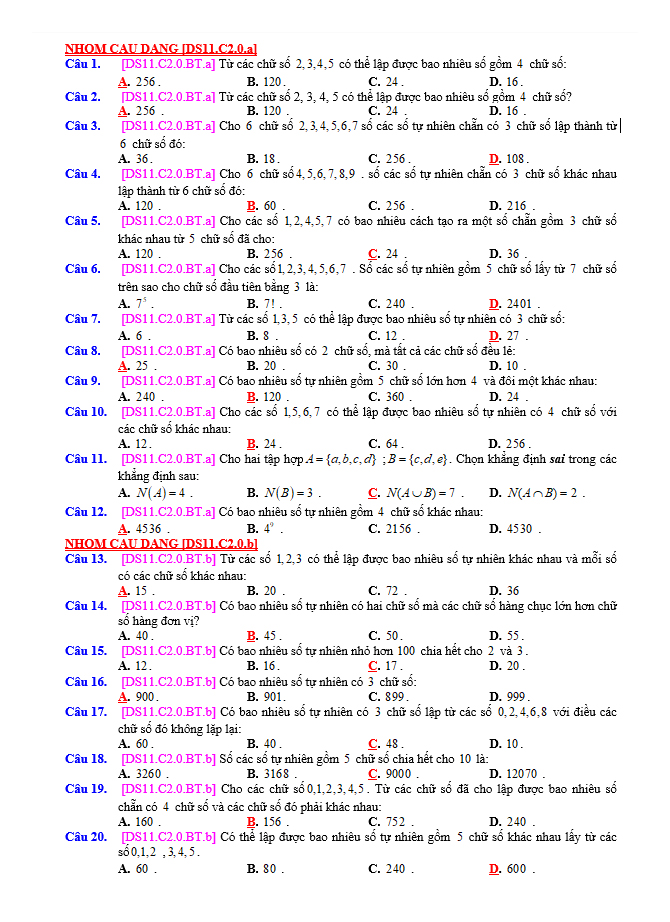 image for page Tổng hợp đề thi toán 11 