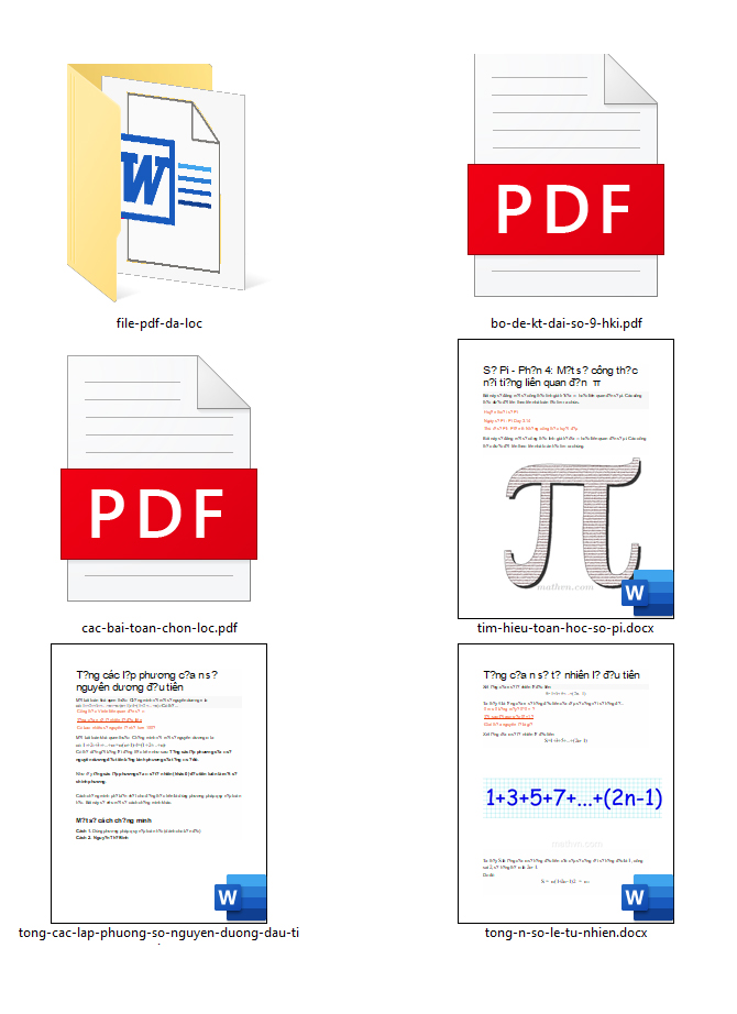 image for page Tổng hợp tài liệu ôn thi môn Toán 