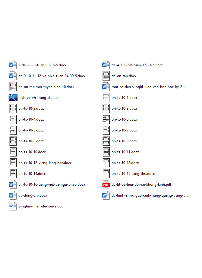 image for page Tổng hợp ôn luyện để tuyển sinh vào lớp 10