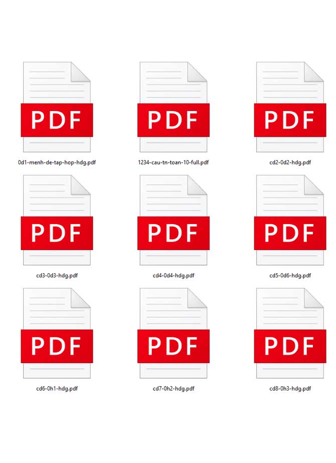 image for page Bộ tài liệu đề kiểm tra thi học kì và ôn tập môn toán 10