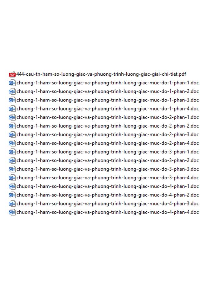 image for page Bộ tài liệu đề kiểm tra thi học kì và ôn tập môn toán 11