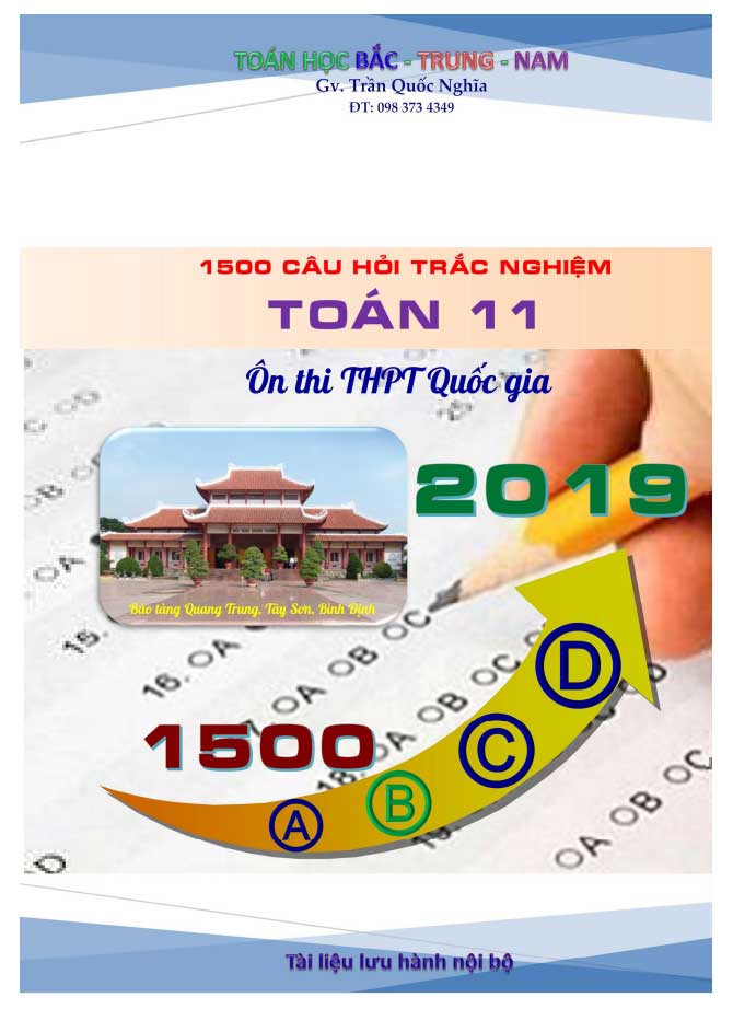 image for page Bộ tài liệu đề kiểm tra thi học kì và ôn tập môn toán 11