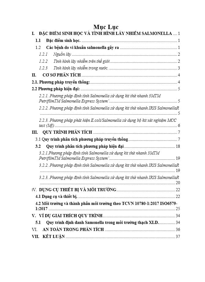 image for page Phát hiện và định danh Salmonella